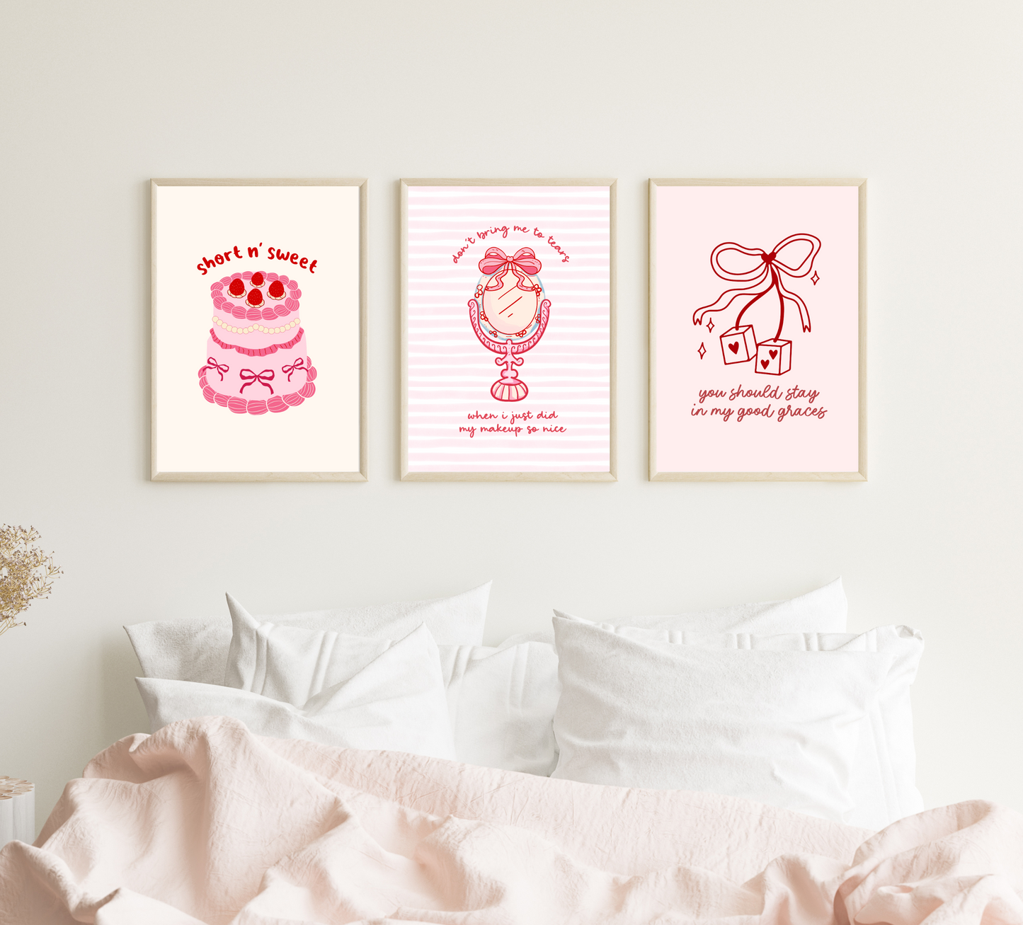 Sabrina Short n' Sweet Lyrics Posters