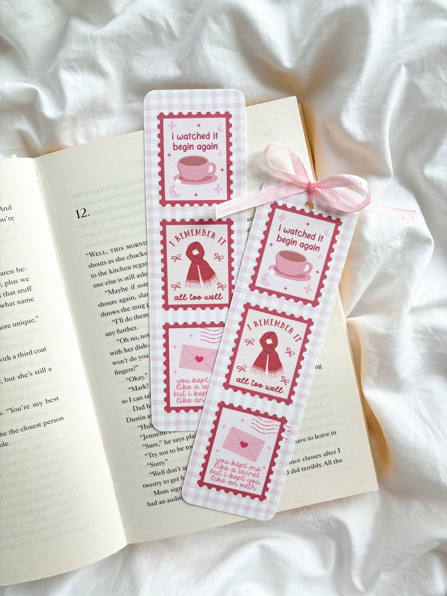 TS Red Bookmark | All Too Well