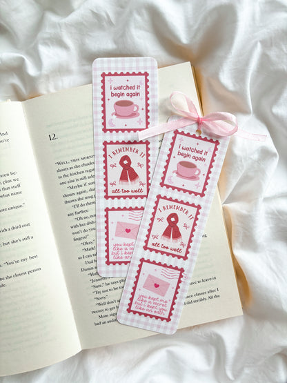 Red Bookmark | All Too Well