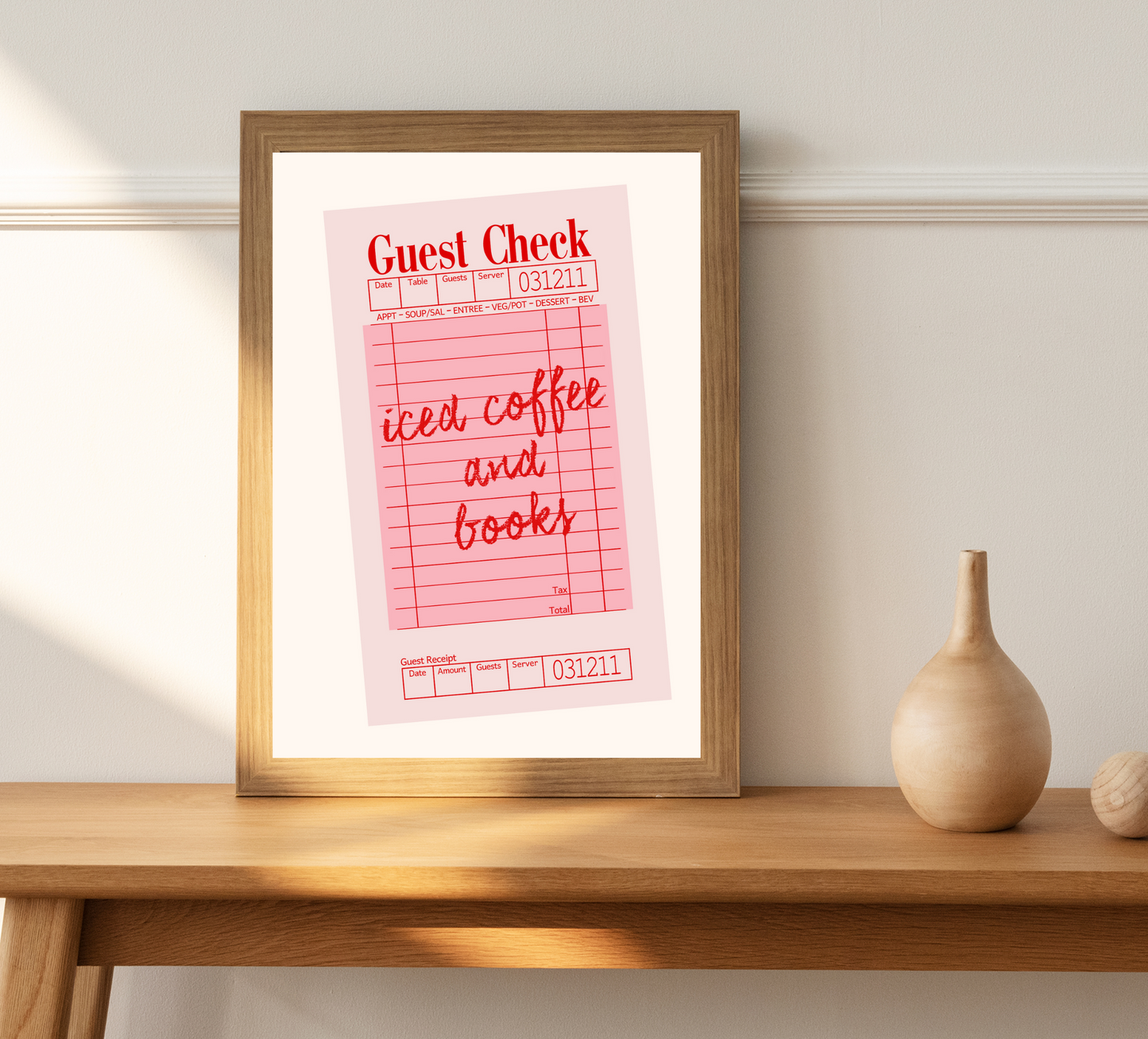 Book Club Art Print