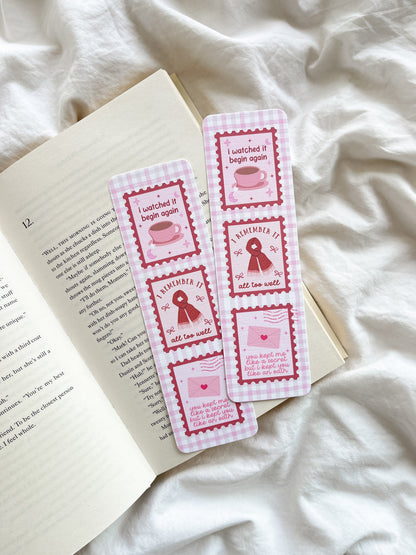 Red Bookmark | All Too Well
