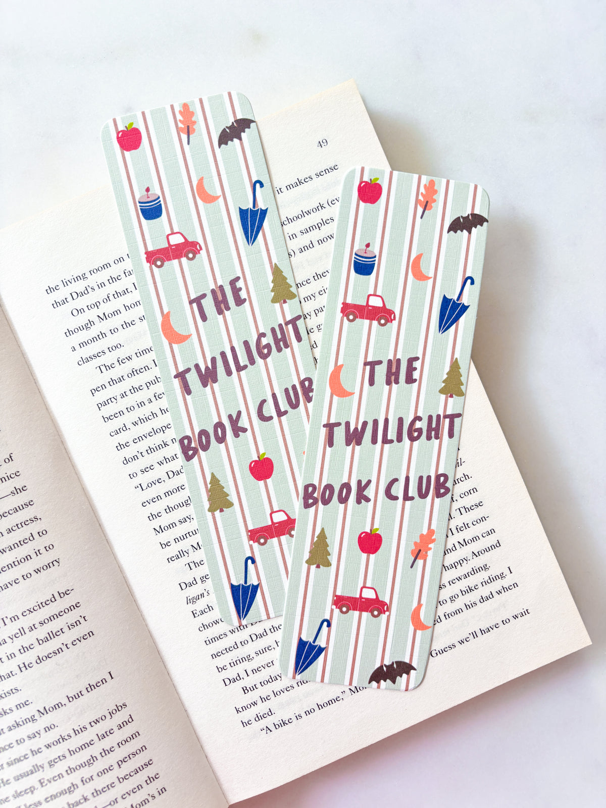 Twilight Book Club Bookmark | Fantasy Bookmark