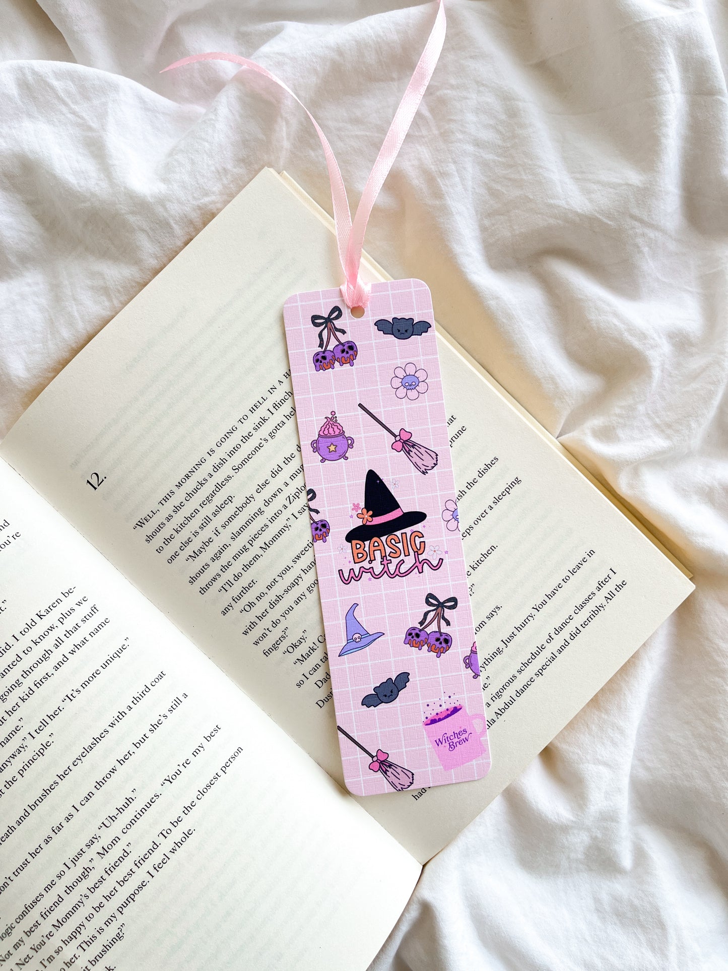 Basic Witch Bookmark | Cute Halloween Bookmark