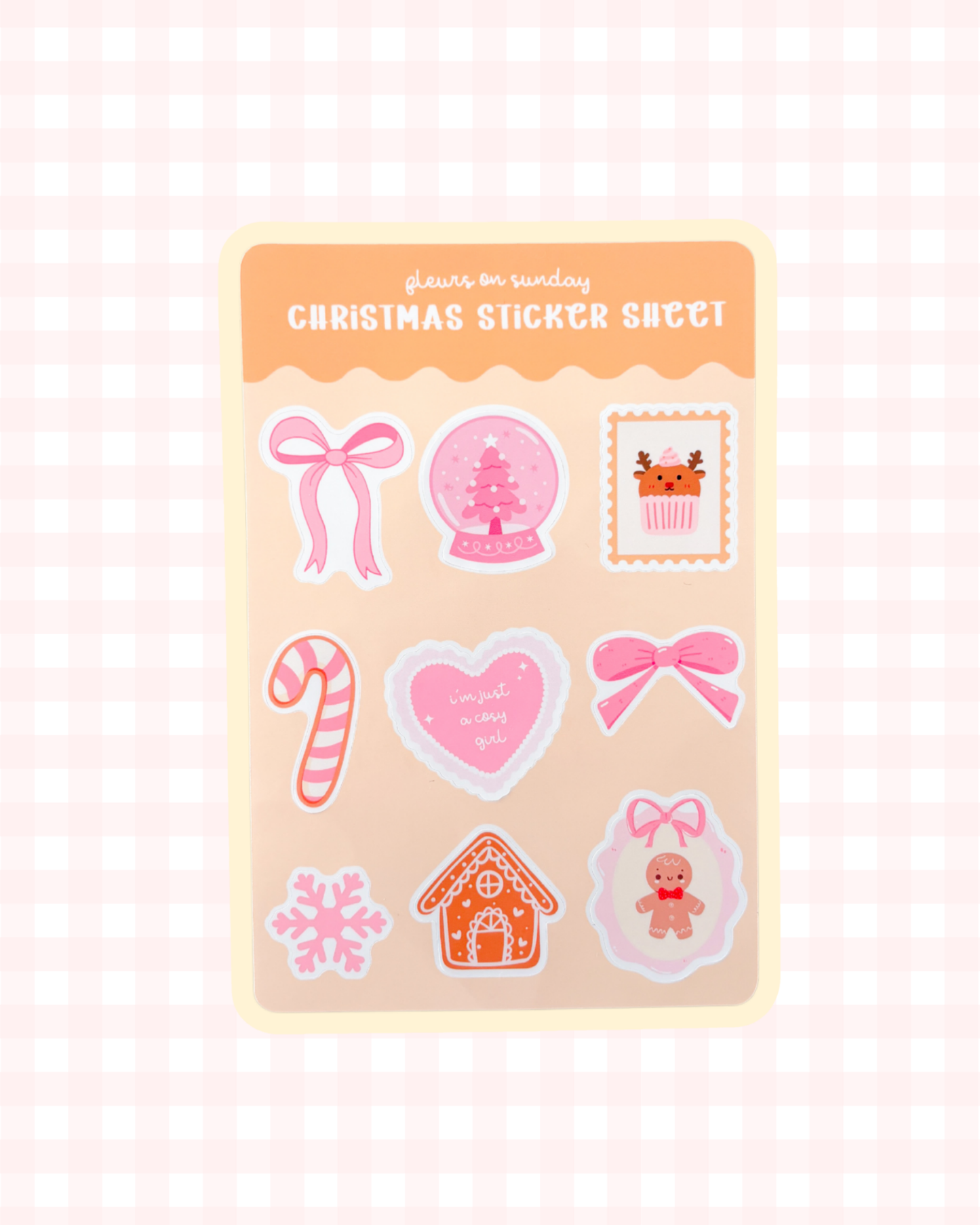 Christmas Sticker Sheet | Journal Stickers