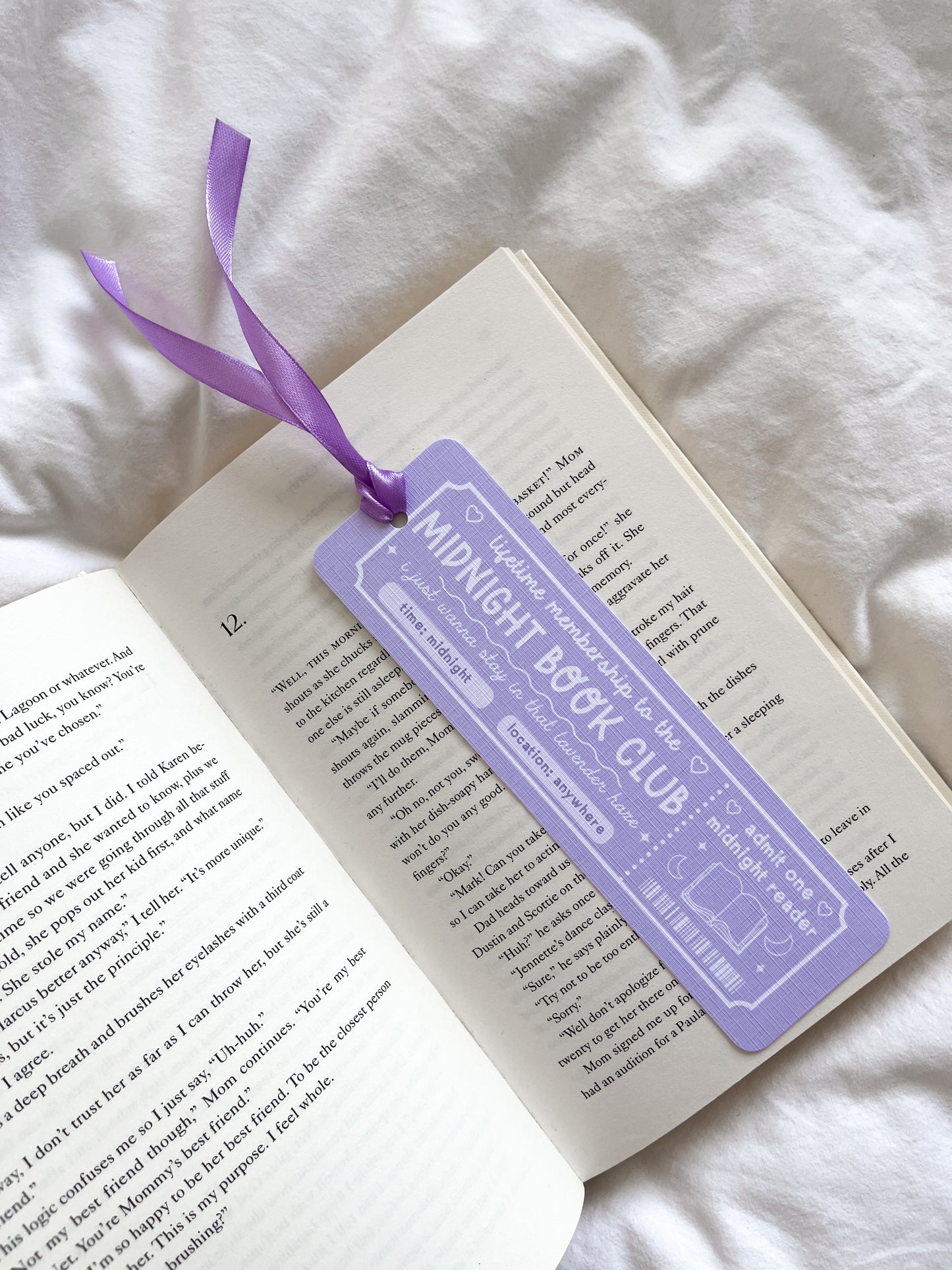 The Midnight Book Club Bookmark