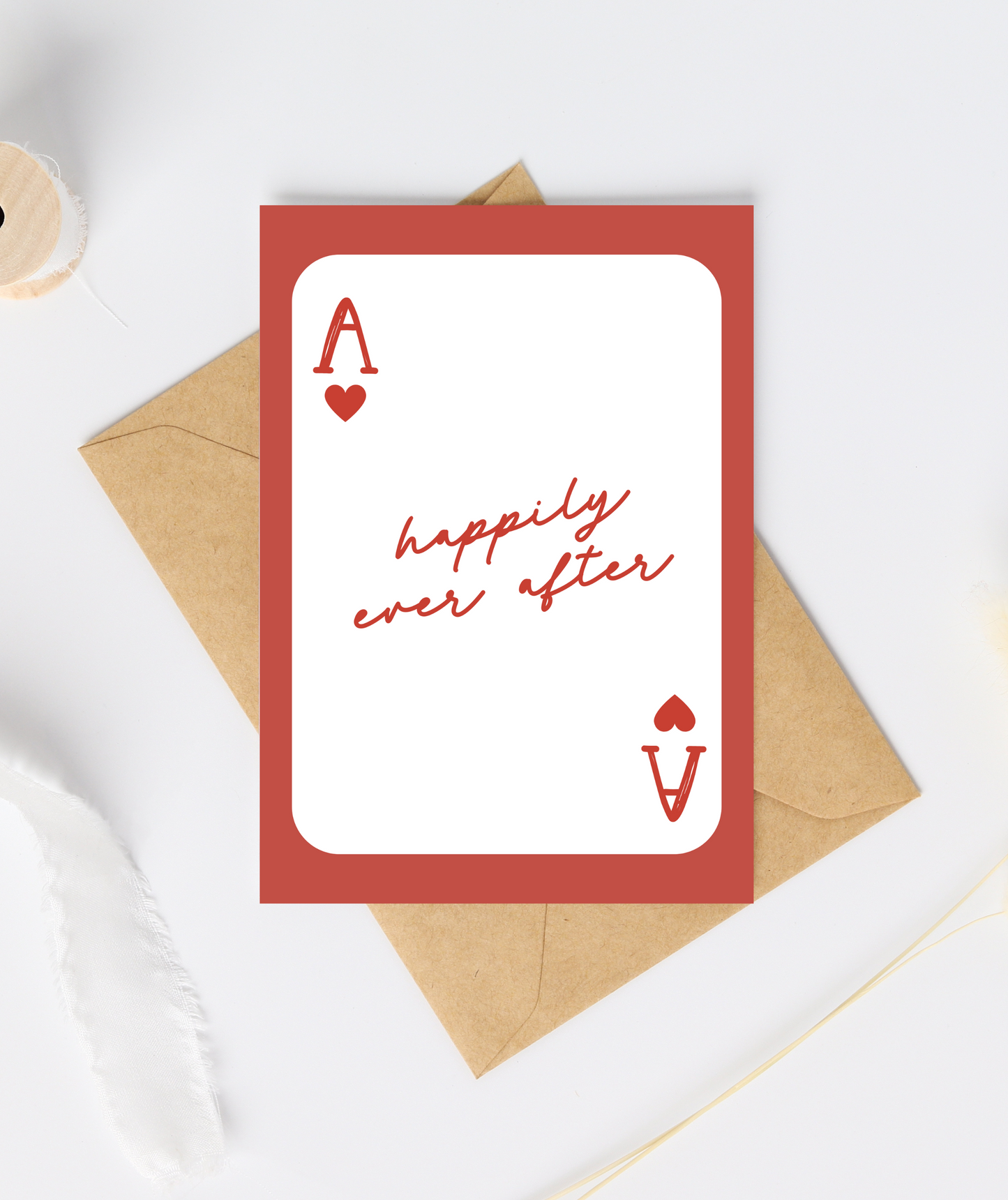 Happily Ever After Playing Card