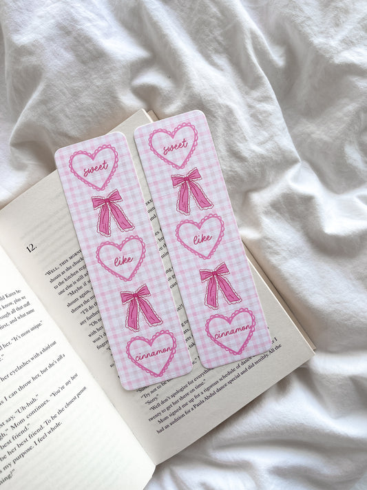 Sweet Like Cinnamon Bookmark