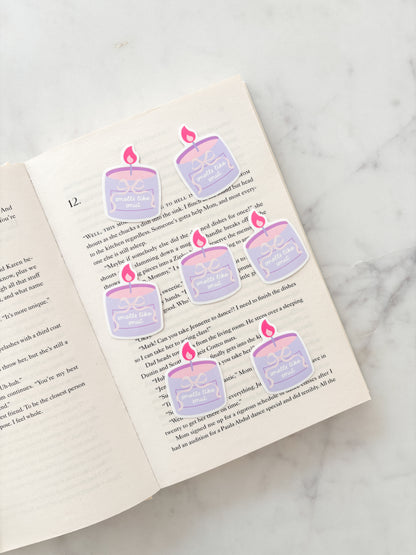 Smells Like Smut Candle Sticker