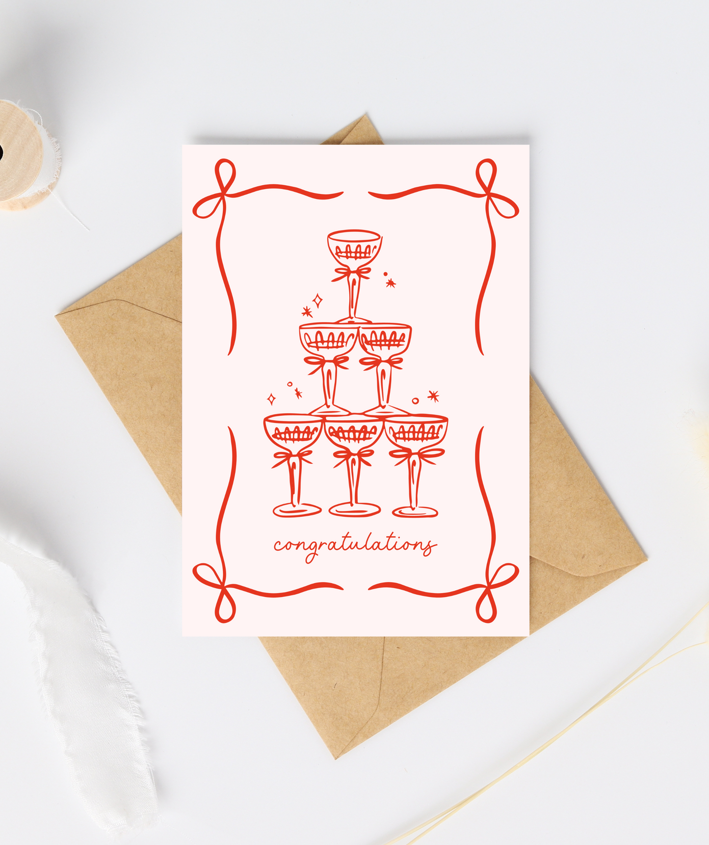 Wine Congratulations Celebration Card