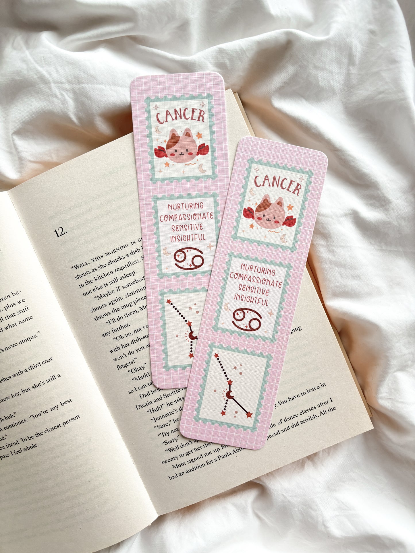 Zodiac Starsign Bookmark | Cute Star sign Bookmark