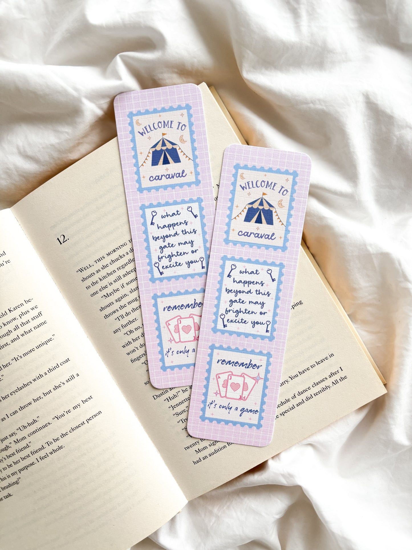 Caraval Stamp Bookmark | Fantasy Bookmark