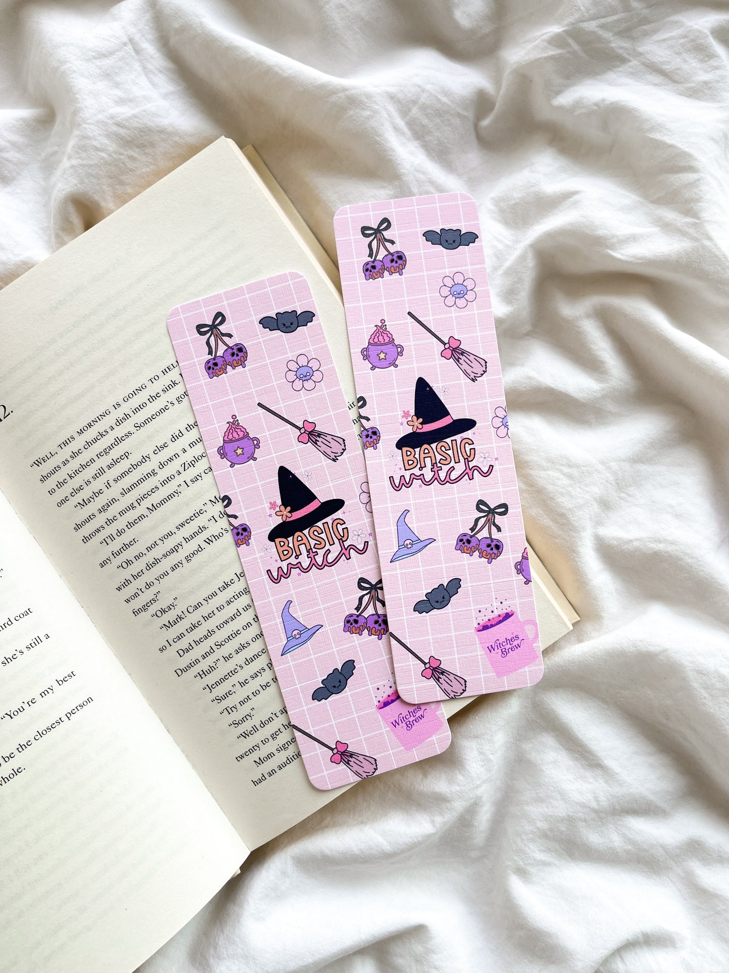 Basic Witch Bookmark | Cute Halloween Bookmark