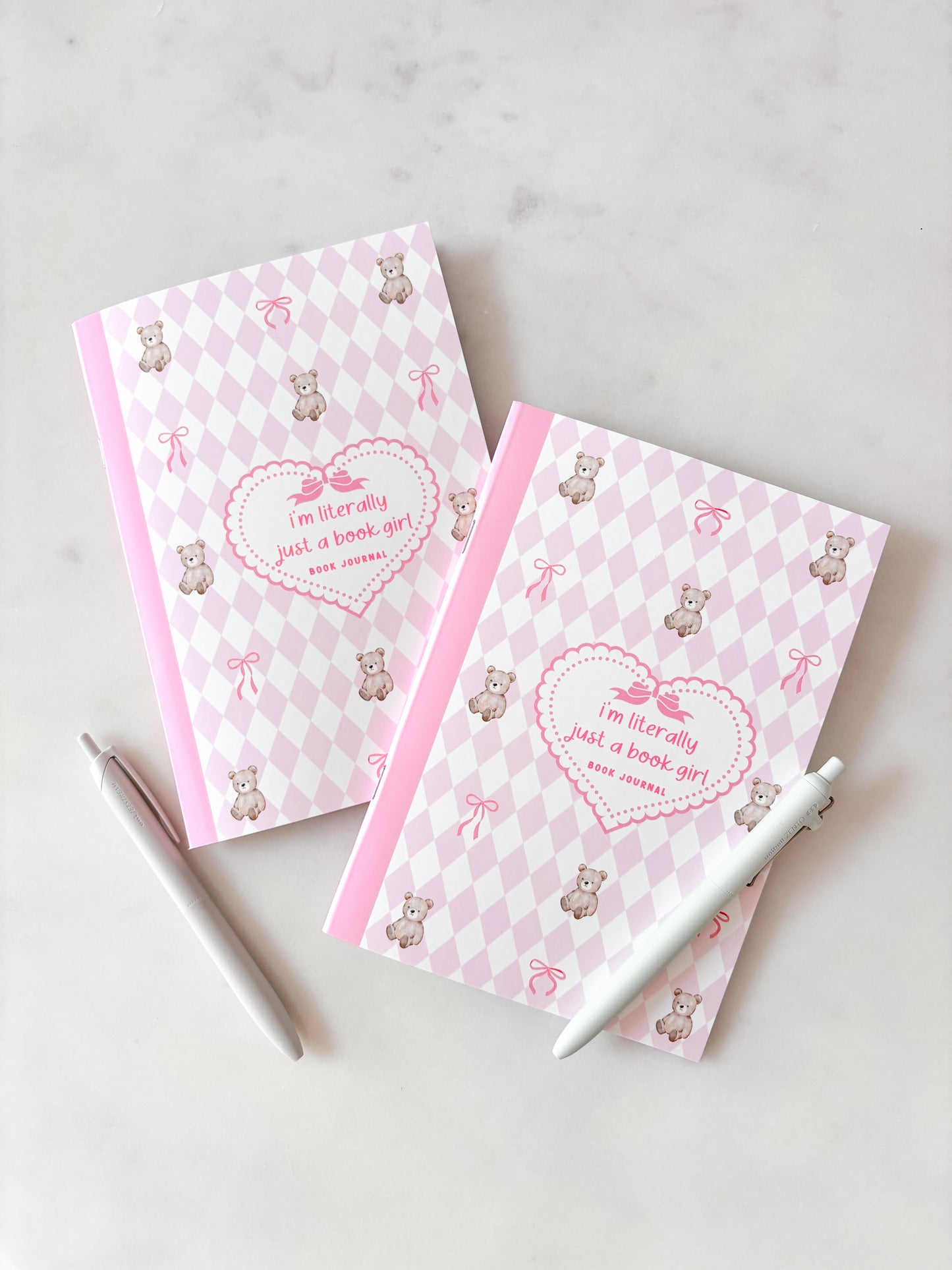 I'm Literally Just A Book Girl Journal | A5 Book Review Notebook