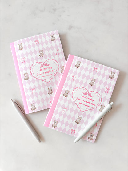 I'm Literally Just A Book Girl Journal | A5 Book Review Notebook