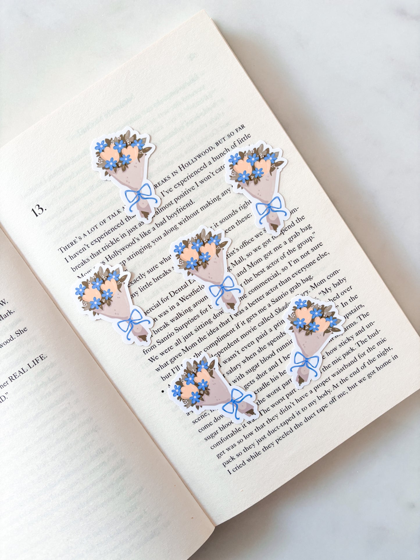 Spring Flower Bouquet Sticker