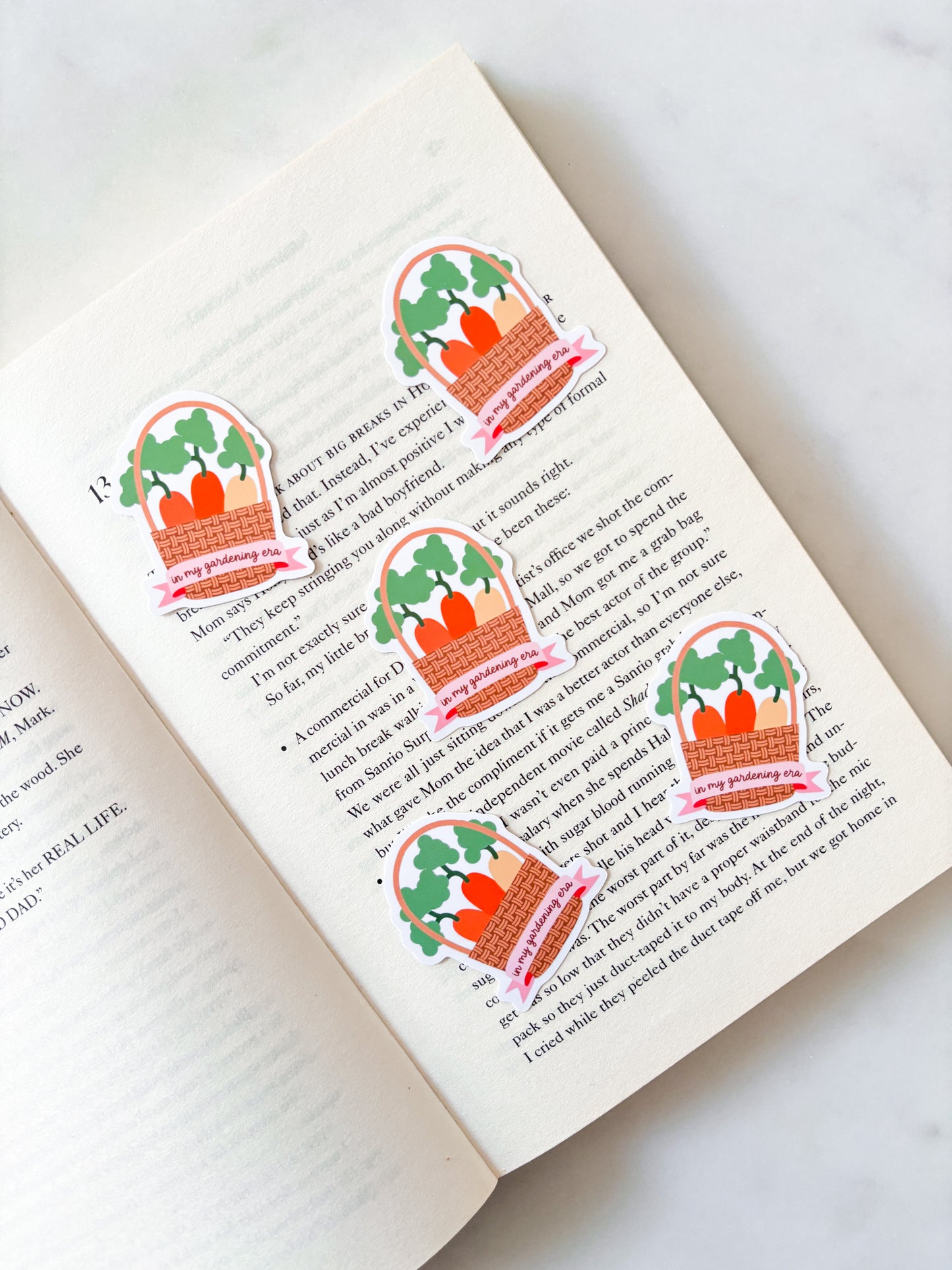 In My Gardening Era Sticker | Carrot Sticker