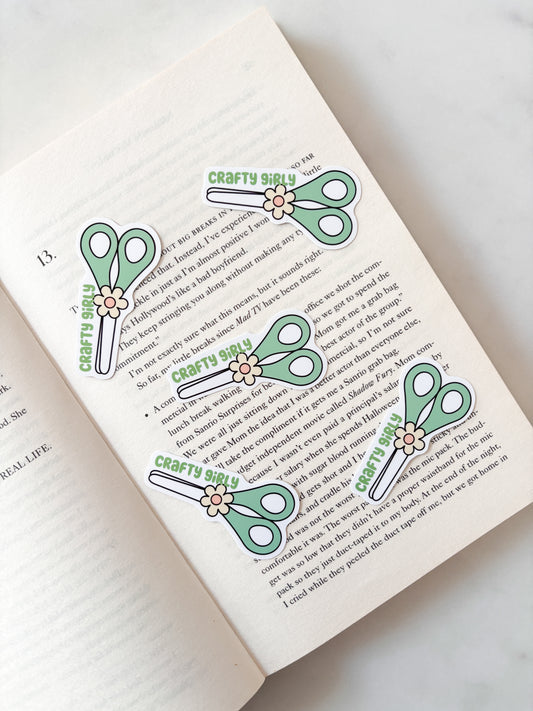 Crafty Girly Sticker