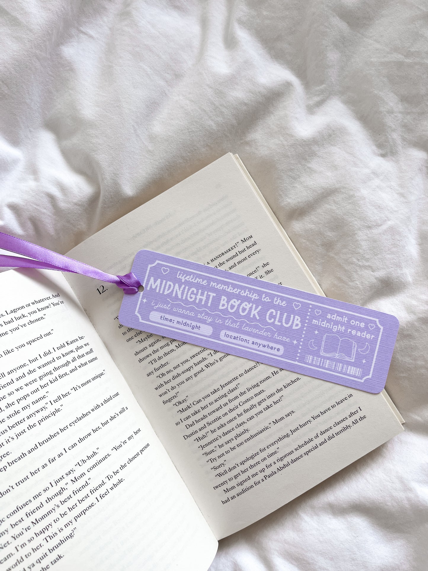 The Midnight Book Club Bookmark