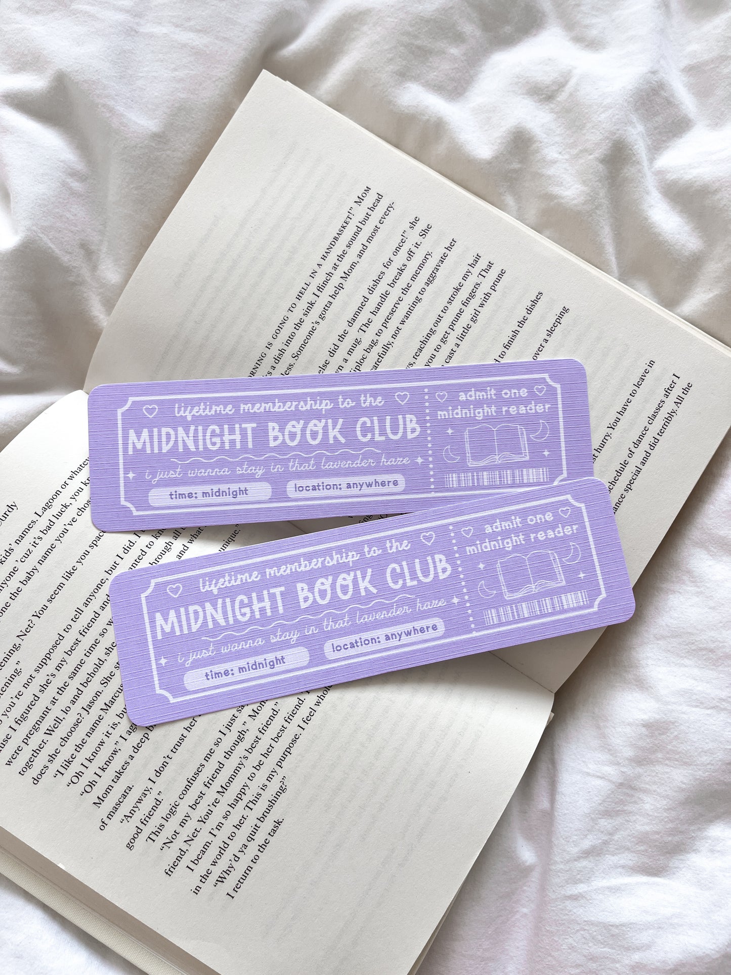 The Midnight Book Club Bookmark