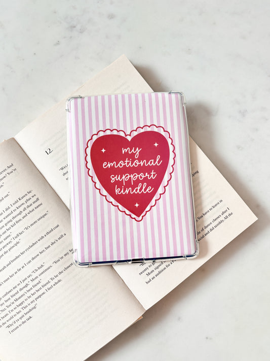 My Emotional Support Kindle Insert Case