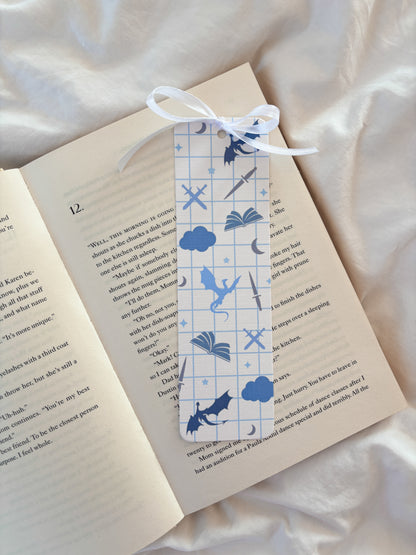 Dragons and Swords Bookmark | Fantasy Bookmark