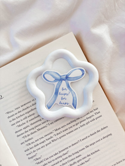 For Keeps Coquette Bow Sticker