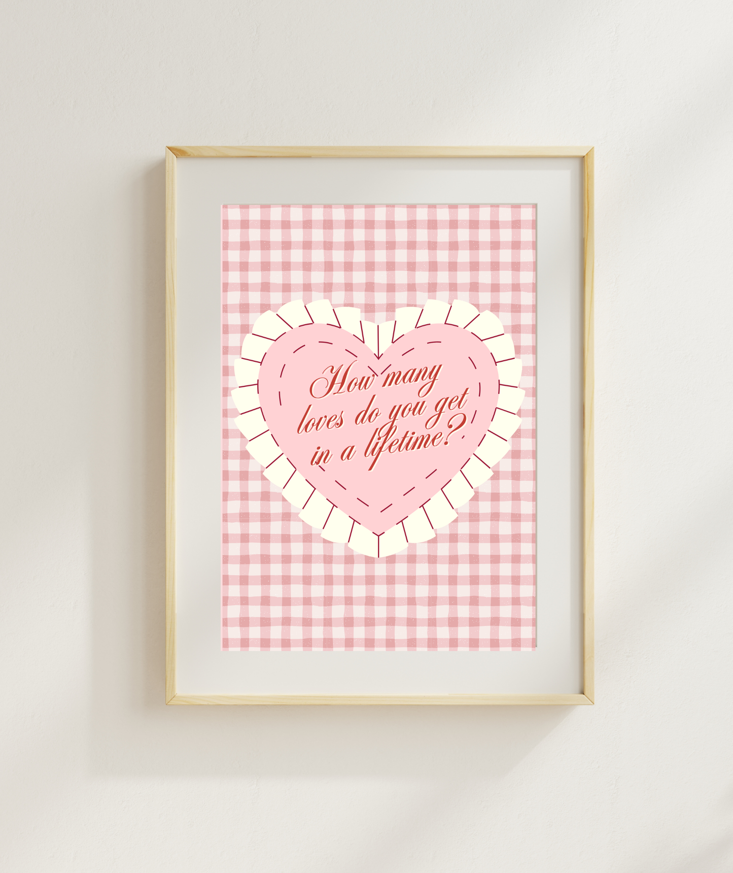 How Many Loves Quote Art Print | Magnolia Parks Print