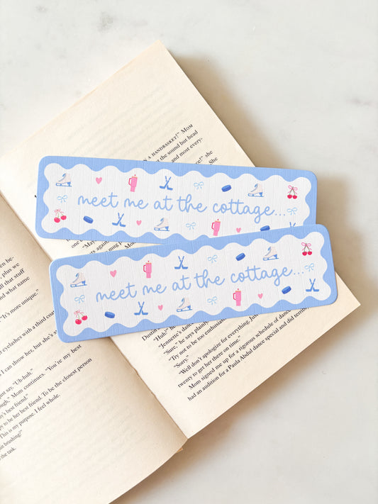 Meet Me At The Cottage Bookmark