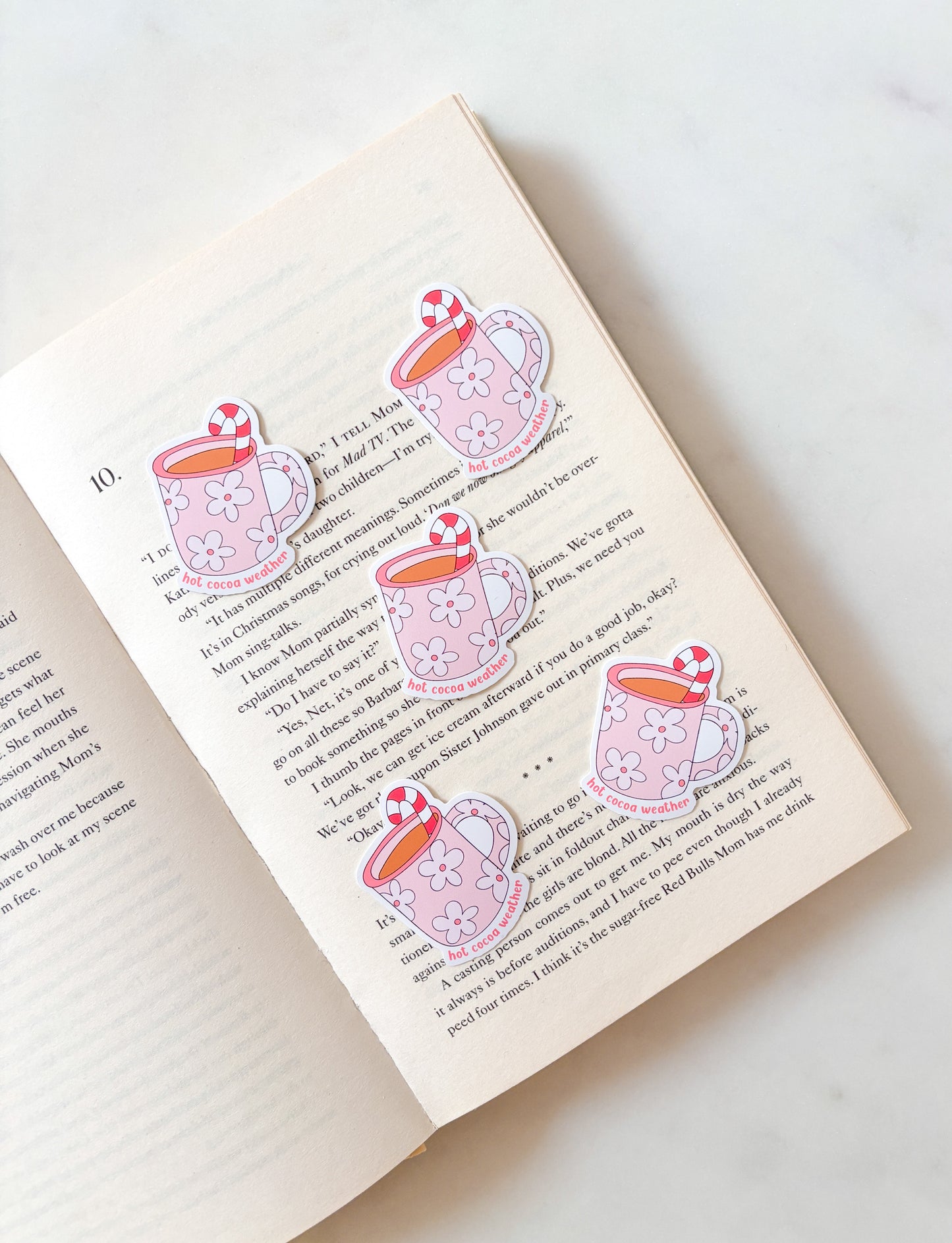 Hot cocoa mug candy canes