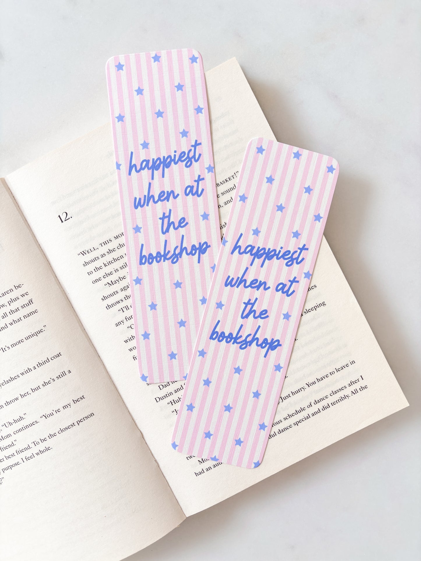 Happiest When At The Bookshop Bookmark