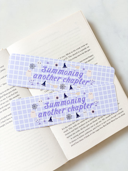 Summoning Another Chapter Bookmark | Witchy Bookmark