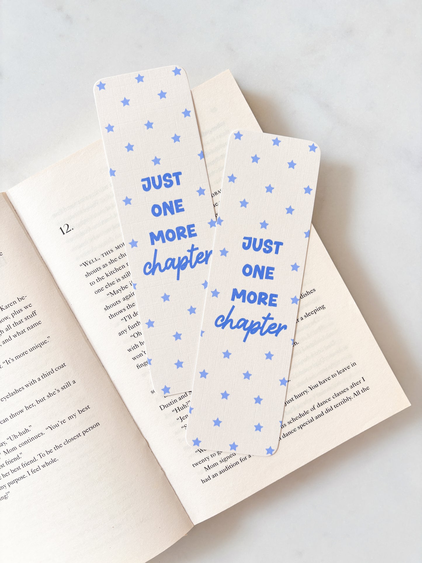 Just One More Chapter Stars Bookmark