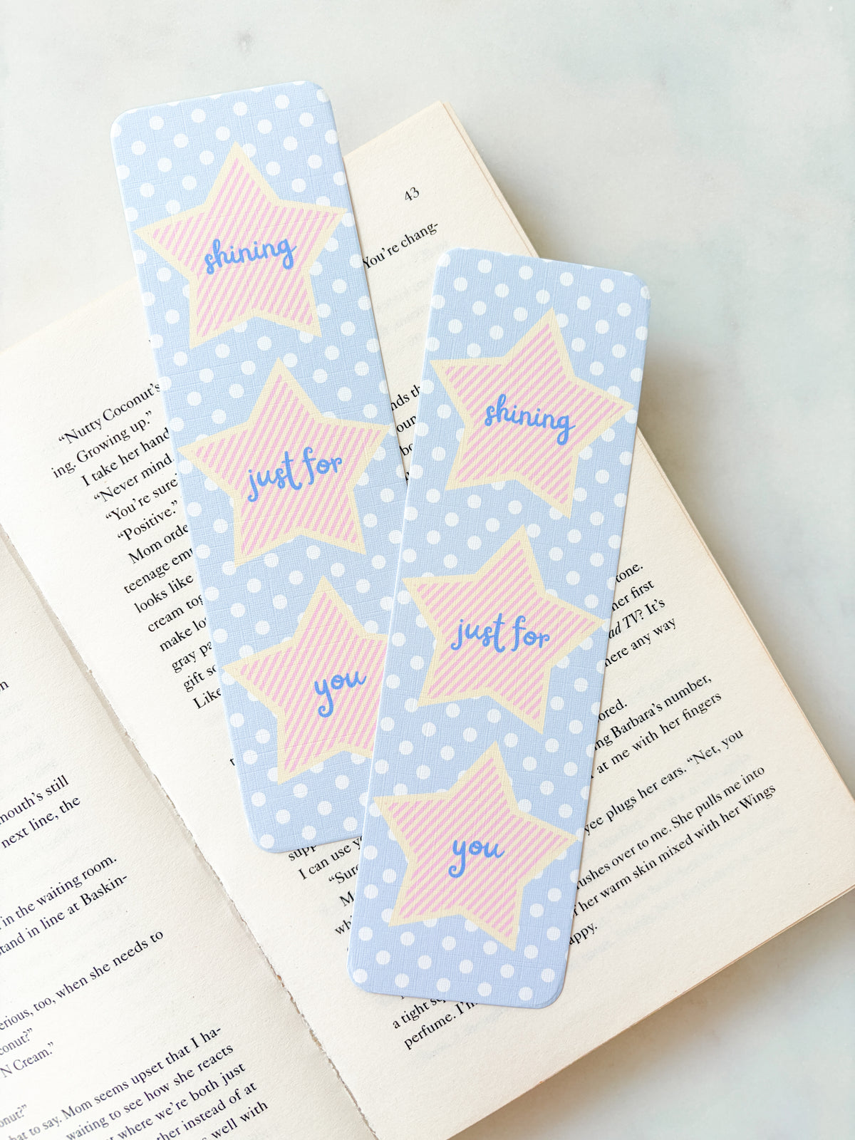 Shining Just For You Stars Bookmark