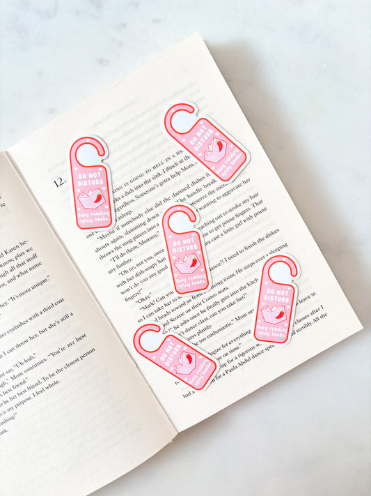 Do Not Disturb Spicy Books Sticker