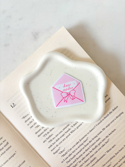 Dear Reader Love Letter Sticker