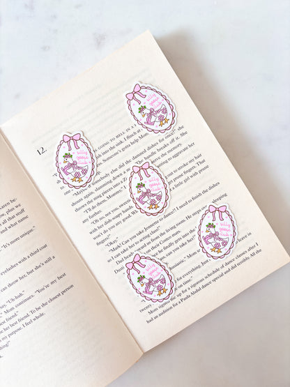 Pink Silly Goose Club Sticker