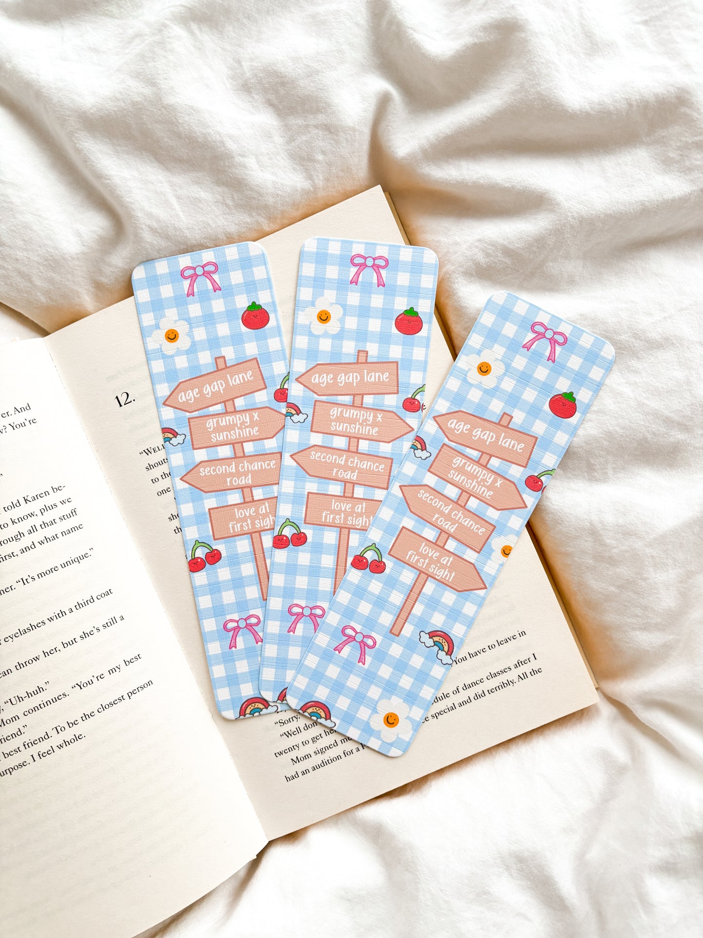 Book Tropes Bookmark | Blue Street Sign Tropes