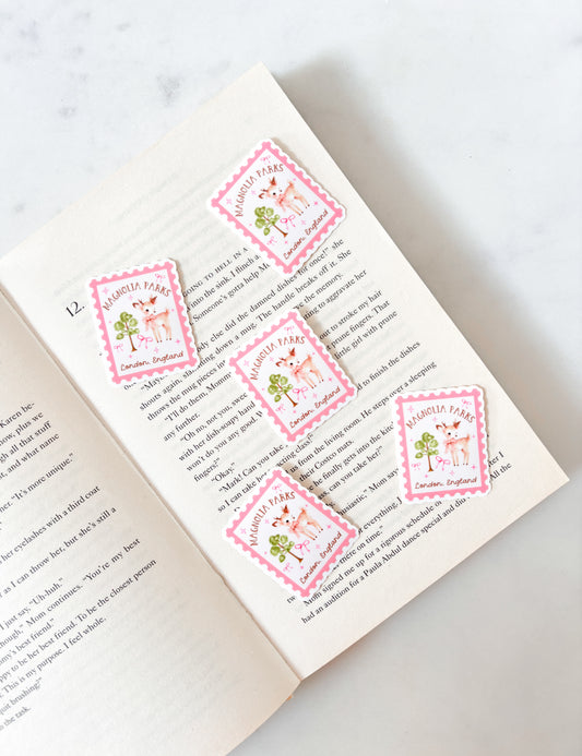 Magnolia Parks Deer Stamp Sticker