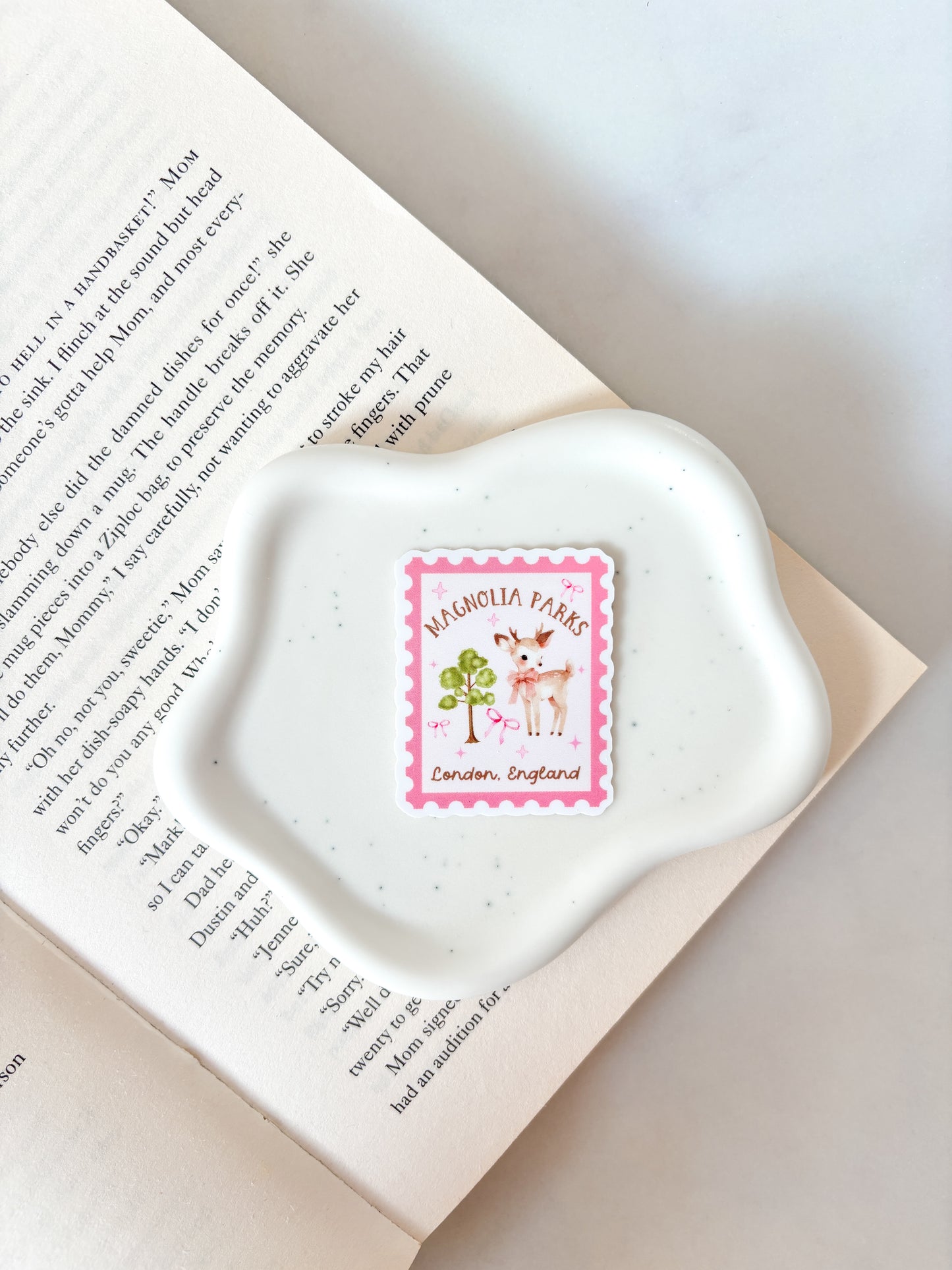 Magnolia Parks Deer Stamp Sticker