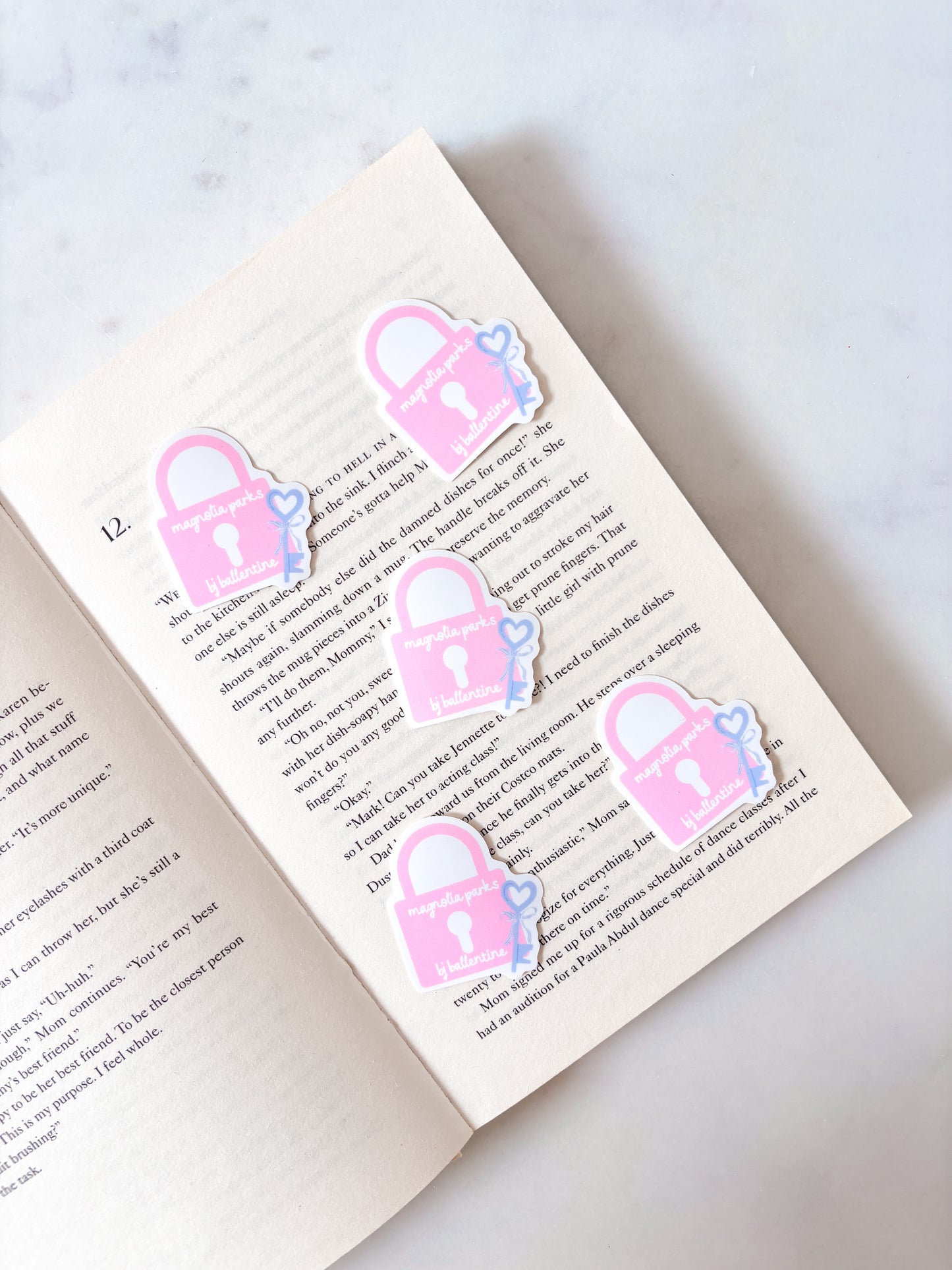 Magnolia Parks Locket Sticker
