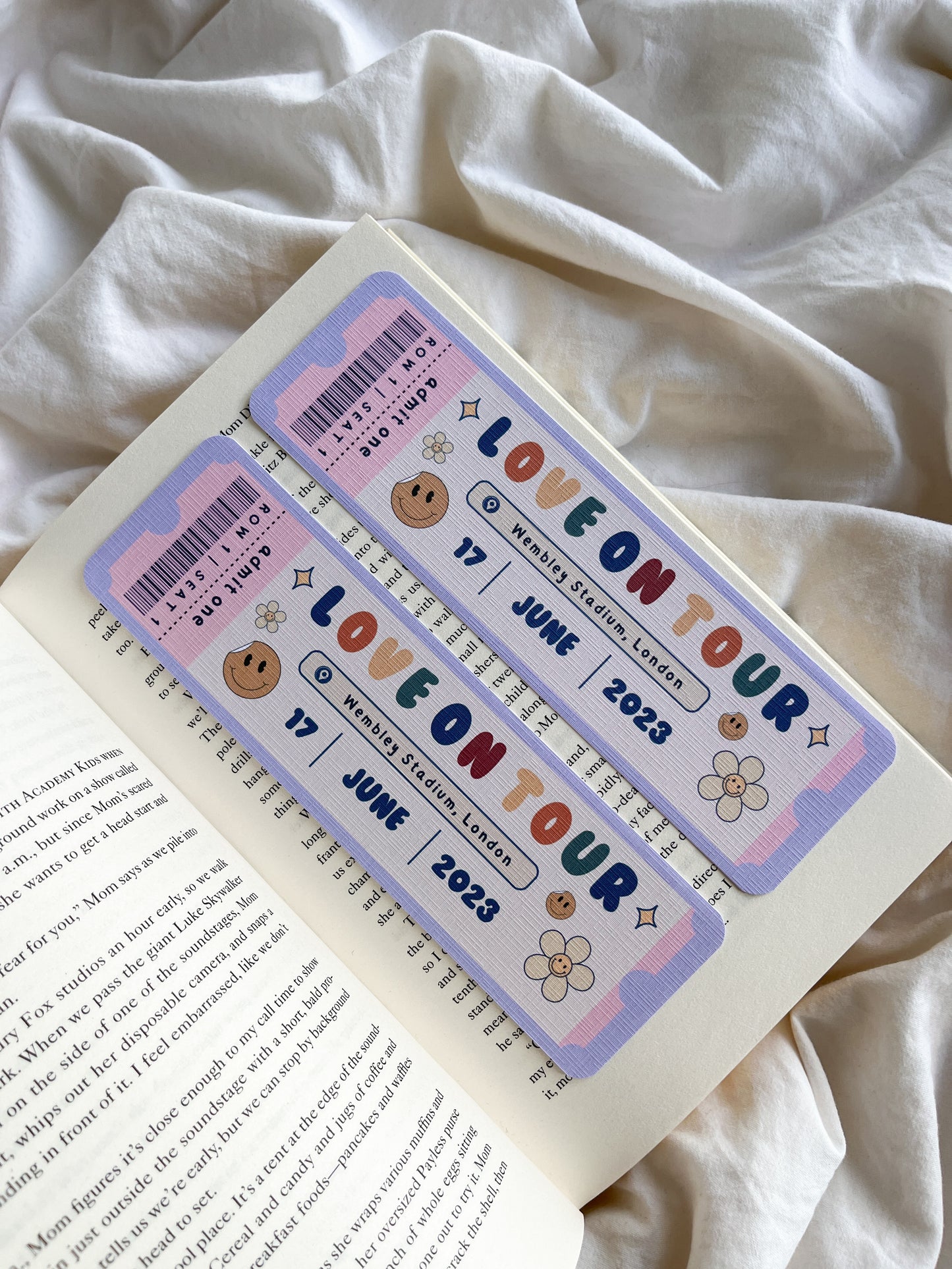 Love On Tour Bookmark | HS Bookmark