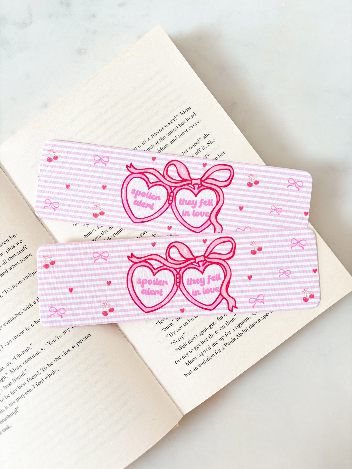 Spoiler Alert They Fell In Love Bookmark