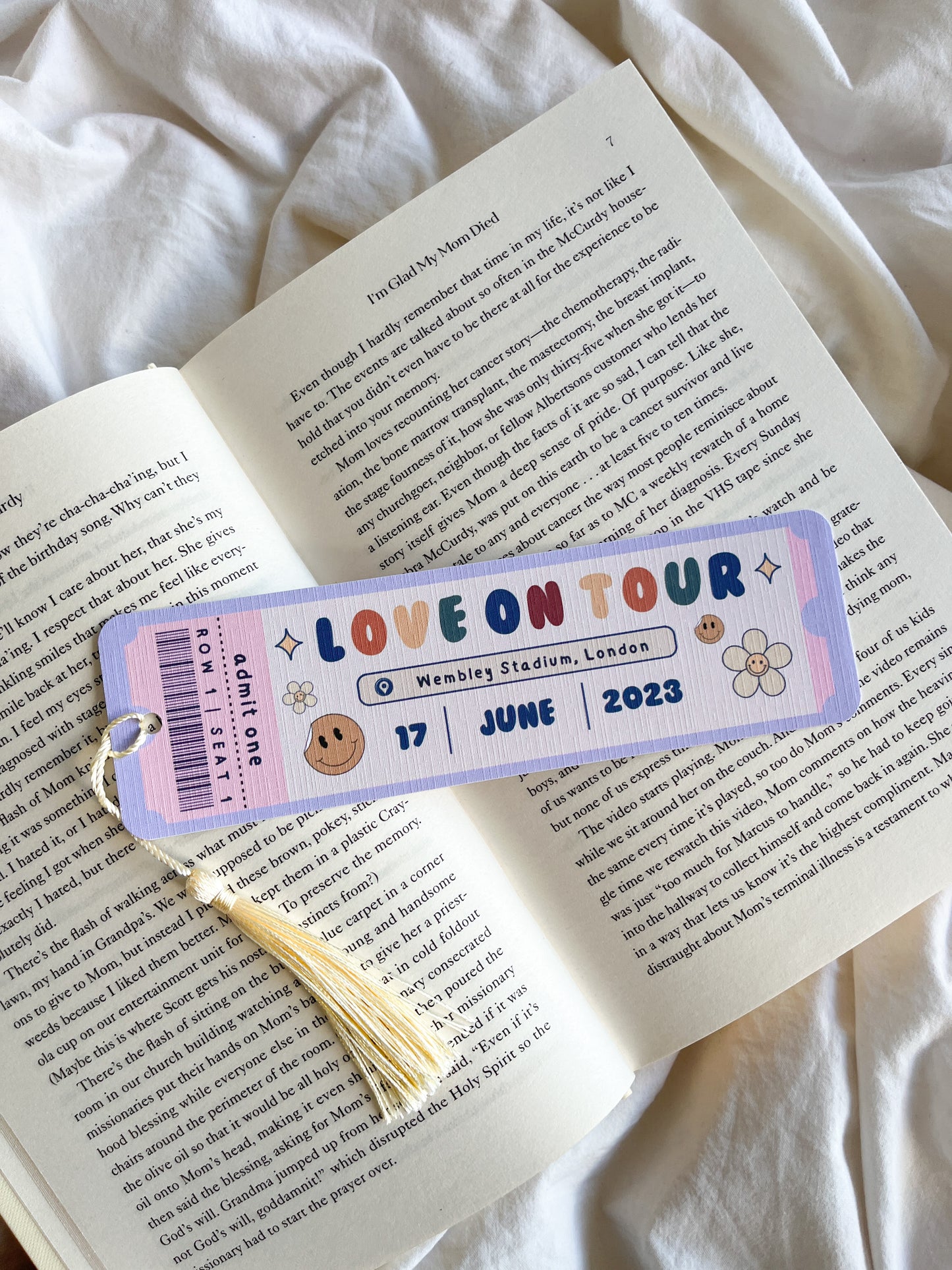 Love On Tour Bookmark | HS Bookmark