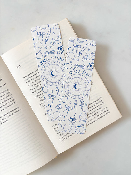 Minimal Zodiac Theme Bookmark