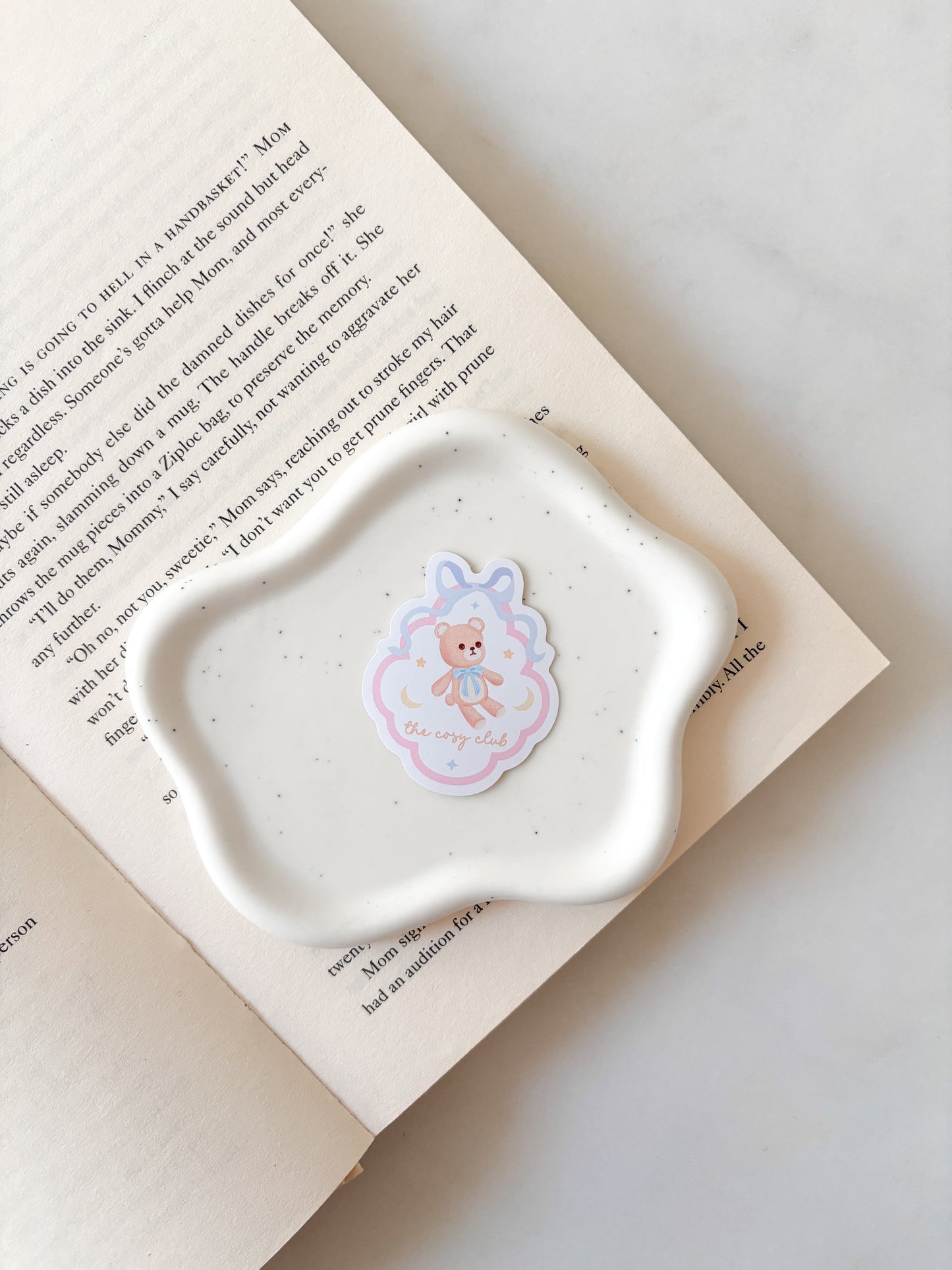 Cosy Club Coquette Teddy Bear Sticker