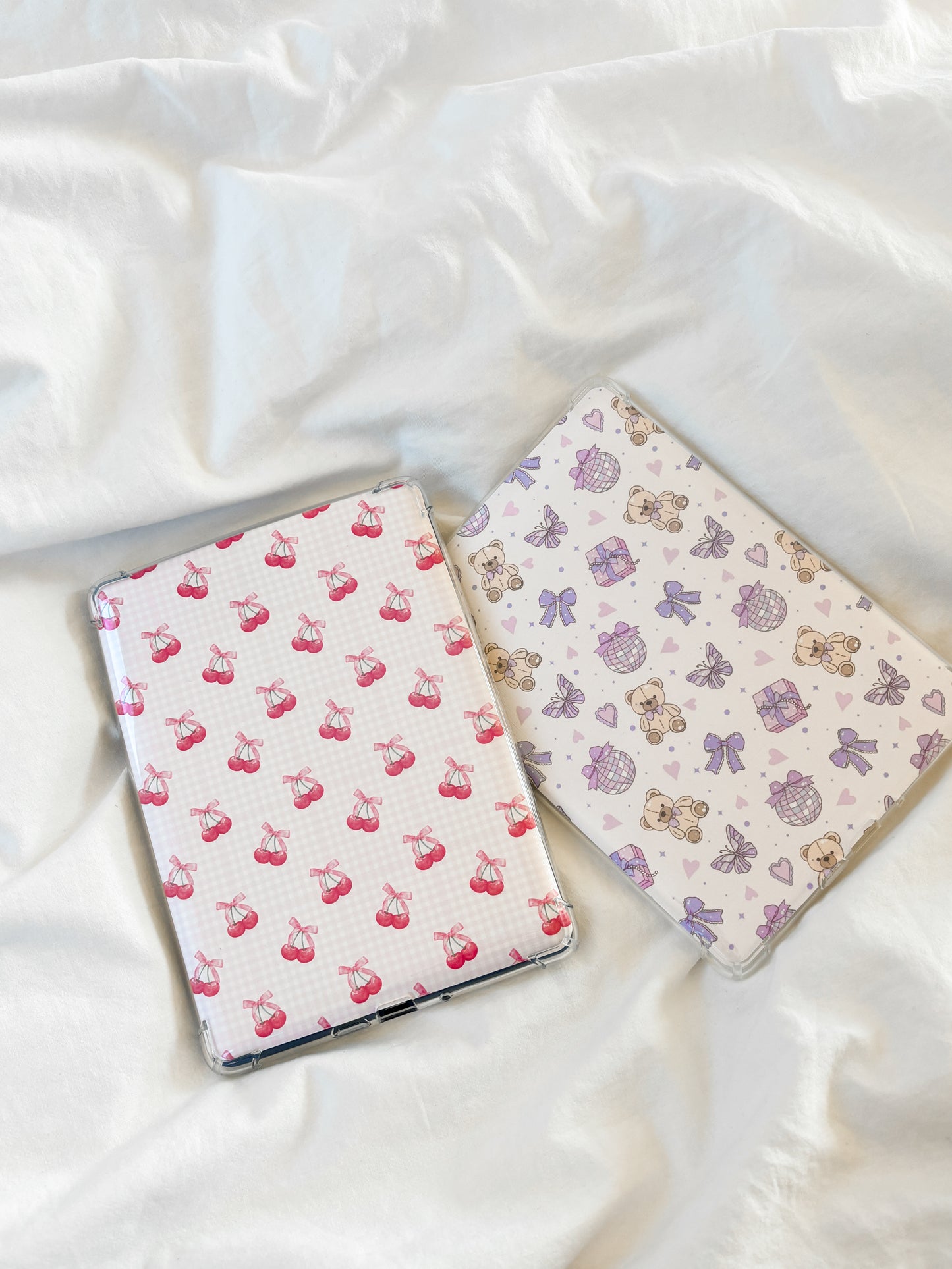 Gingham Cherry Coquette Kindle Insert