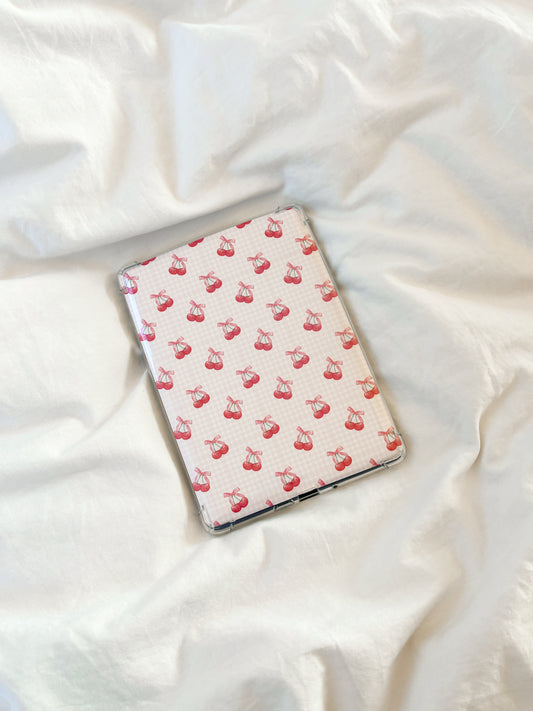 Gingham Cherry Coquette Kindle Insert