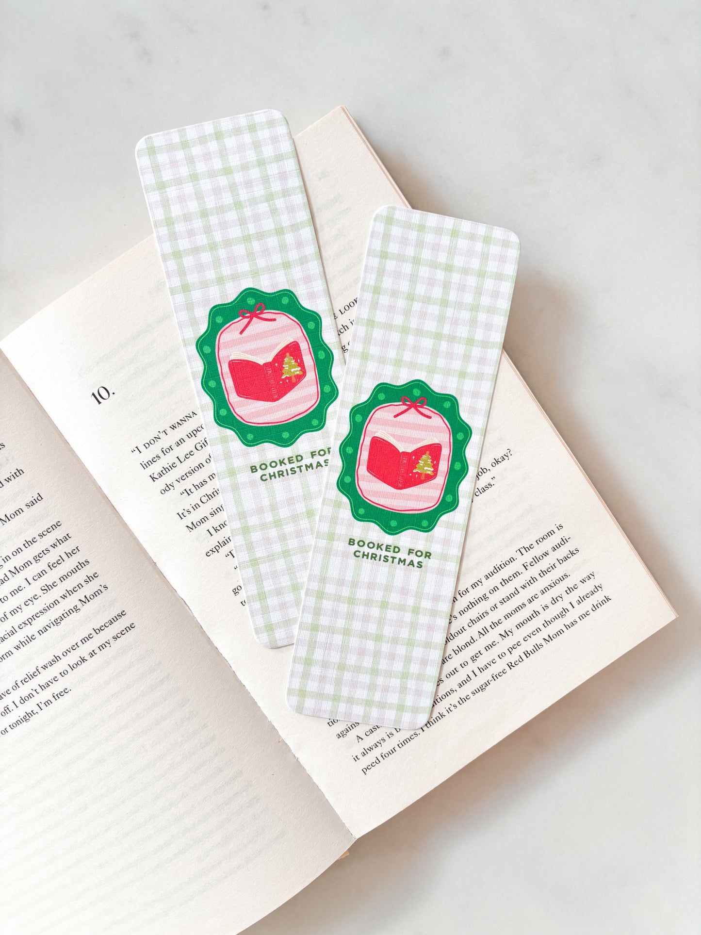 Fully Booked For Christmas Bookmark