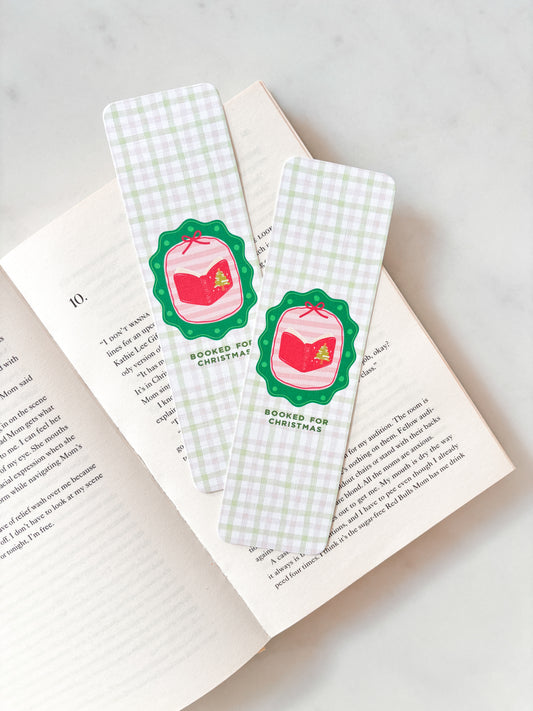 Fully Booked For Christmas Bookmark