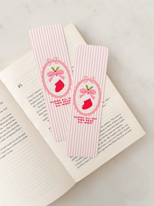 Sweet Christmas Stocking Bookmark